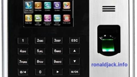 Máy chấm công Ronald Jack bán tại bình chánh