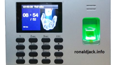 Ronald Jack bán máy chấm công tại quận phú nhuận