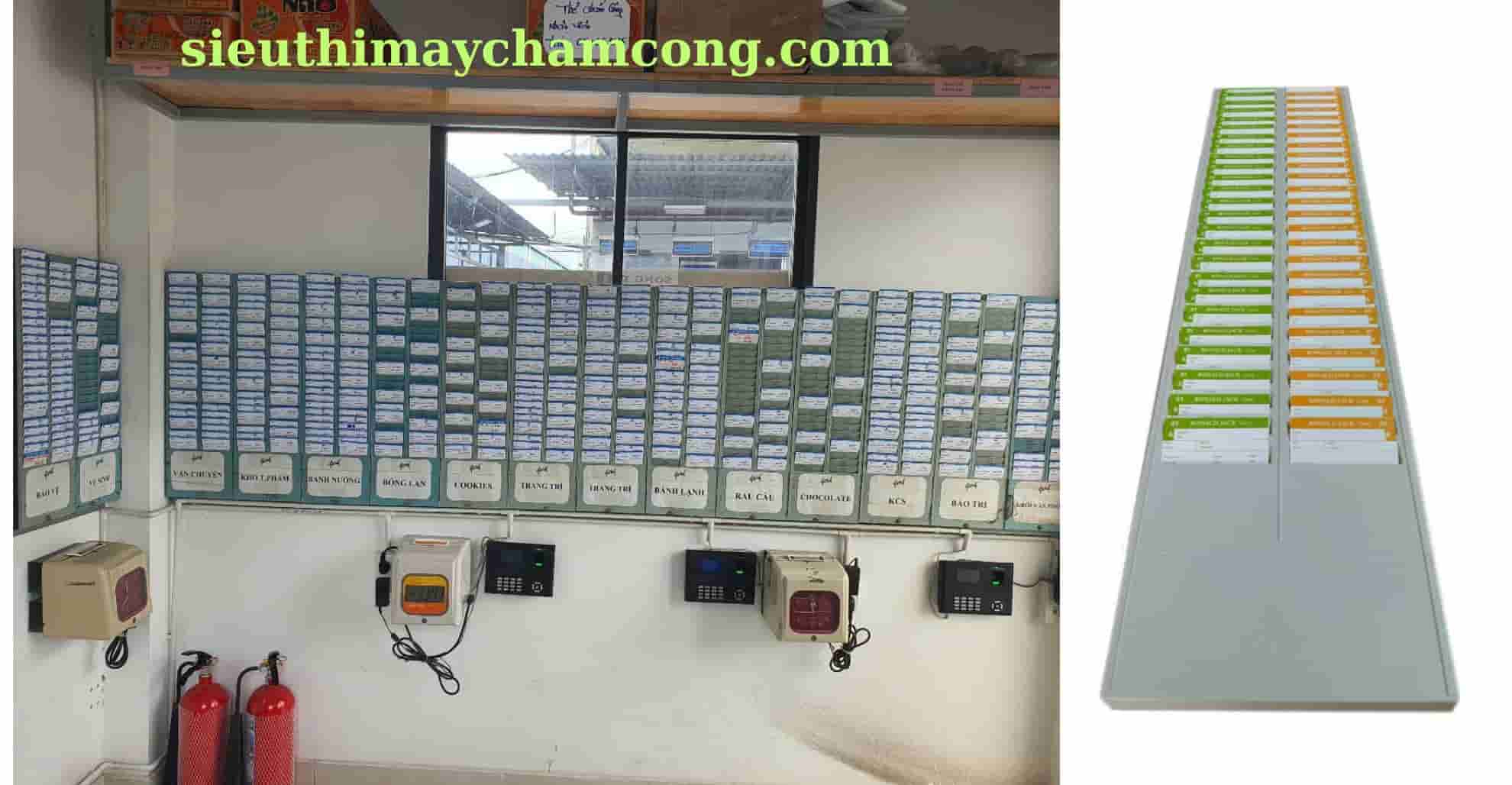 máy chấm công thẻ giấy
